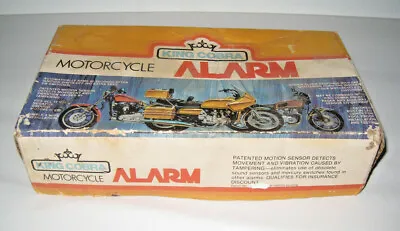 $15 • Buy Vintage King Cobra Motorcycle Alarm Opened Box For Parts