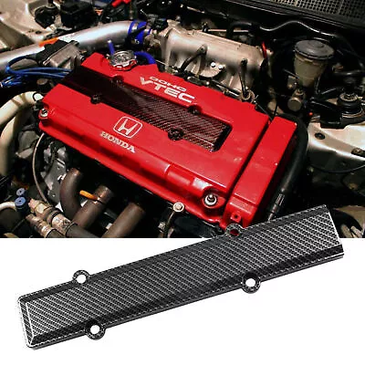 For Honda B16 B18 B Series Abs Carbon Fiber Look Valve Cover Spark Plug Insert • $14.65