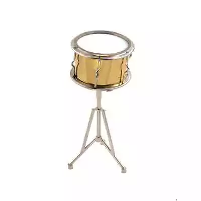 9cm Miniature Snare Drum Model Mini Musical Instrument Dollhouse • $30.74