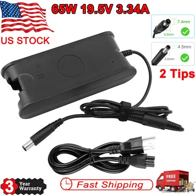 65W Charger For DELL PA-12 Inspiron 6TM1C AC Power Adapter Charger LA65NS2-01 • $11.49