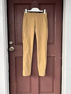 Vince Lightweight Beige Pants With Stretch Cotton Blend Size S • $10