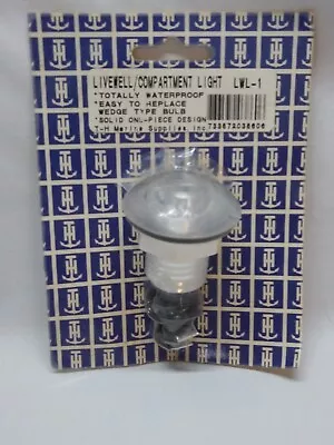 T-H MARINE LIVEWELL COMPARTMENT LIGHT LWL-1 Wedge Type Bulb NEW • $17.99