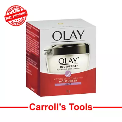 Olay Regenerist Advanced Anti-Ageing Revitalising (NIGHT) Face Cream 50g • $24.48