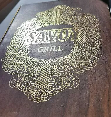 1984 Savoy Grill Kansas City Missouri Menu Vintage Original • $25