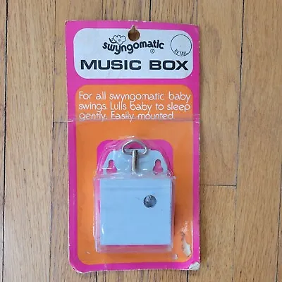 NEW SEALED Vintage Swyngomatic Baby Swing Replacement Music Box Wind Up Graco • $49.90