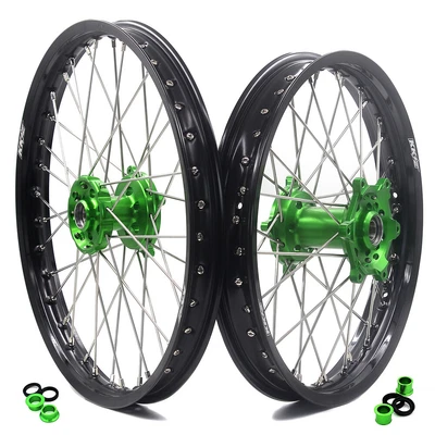 $529 • Buy KKE 21/18 Enduro Wheels Rims For KAWASAKI KX250F KX450F 06-2021 KX250/KX450 2023