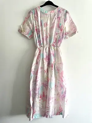 Vitg Dress Small Floral Horrockses Tea Dress Festival Retro 60s Grannycore Gift • £83.50
