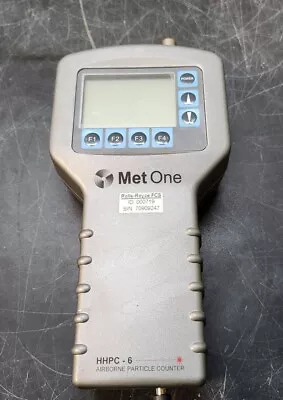 Met One HHPC-6 Airborne Particle Counter • $300