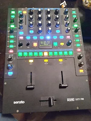 Rane Sixty-Two 62 Serato 2 Channel DJ Battle Mixer 62 • $350