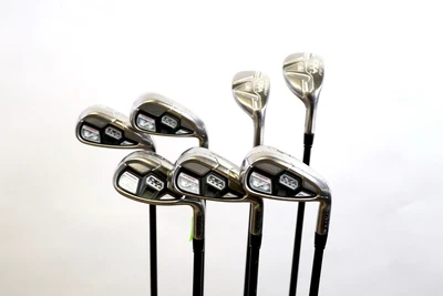 $288.67 • Buy Adams Idea Tech V3 Hybrid 5-PW-SW Iron Set RH -0.5 In Grafalloy Ladies Flex