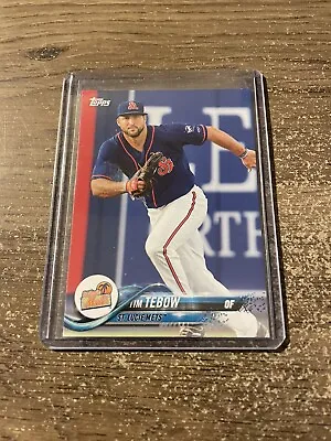 $3 • Buy 2018 Topps Pro Debut Tim Tebow Rookie St. Lucie Mets #200 Minor League