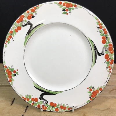 £8 • Buy Solian Ware Soho Pottery Cobridge 20cm Hand Decorated Plate 1930s