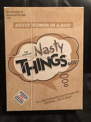 $21.99 • Buy Adult Party Game The Game Of Nasty Things Adult Humor In A Box Valentines Gift
