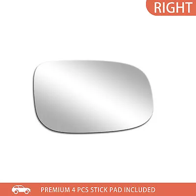 Mirror Glass Fit 2008 2009 2010 2011 Volvo S40 S80 V50 Passenger Side RH Convex • $13.82