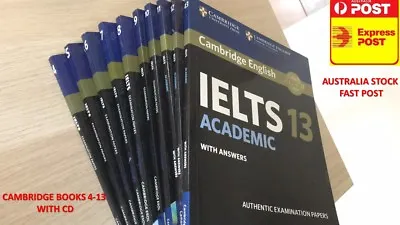 Sell Academic Cambridge Ielts Book 4-13(45678910111213) With Dvd • £48.37