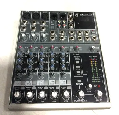 Mackie 802-VLZ3 8-Channel Premium Mic /Line Mixer ***not Power Cord *** • $26.10