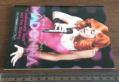$0 Ship! MADONNA Japan Official PROMO ONLY 32 Page Mini Book CONFESSIONS Tour • $34.95