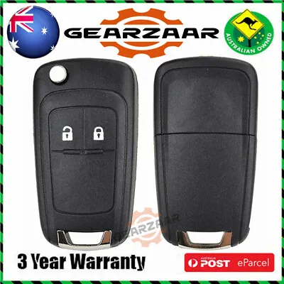 $8.99 • Buy AU 2 Button Car Remote Key Fob Shell Case For Holden Cruze Barina Trax Colorado