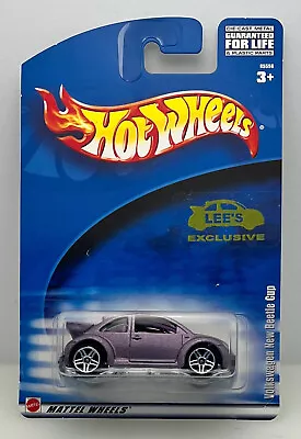 Hot Wheels 2002 Lee's Toy Review Volkswagen New Beetle Cup - Metalflake Purple • $34