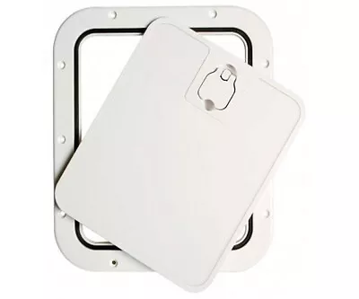£28.99 • Buy Deck Inspection Access Hatch White 305 X 355mm Removable Lid Marine
