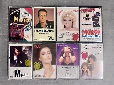 Classic Latino Spanish Cassette Tapes Lot - Menudo Pandora Yuri • $15