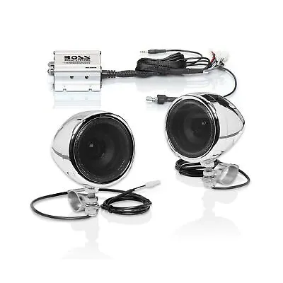 BOSS Audio Systems MC420B Motorcycle Speaker System – Class D Compact Amplifi... • $133.99