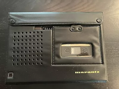 Marantz: Portable Cassette Recorder PMD 201 - Not Tested - No Power Cord • $75