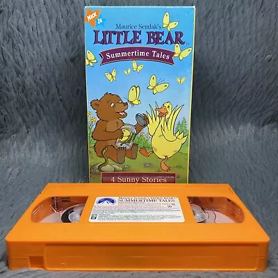 Maurice Sendak’s Little Bear - Summertime Tales VHS 1999 Classic Kids Movie Film • $13.99