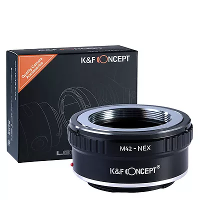 M42-NEX Adapter For M42 Screw Mount Lens To Sony E NEX Alpha Camera K&F Concept • $25.99