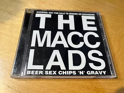 The Macc Lads - Beer Sex Chips 'N' Gravy CD 2001 - VGC - Used - Sweaty Betty • £17.99