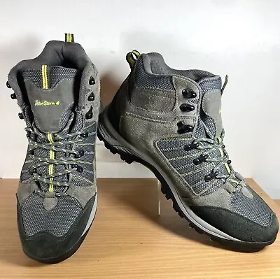 £7.50 • Buy Peter Storm Men's Grey Hiking Walking Trail Waterproof Boots Size UK 10 - EU 44