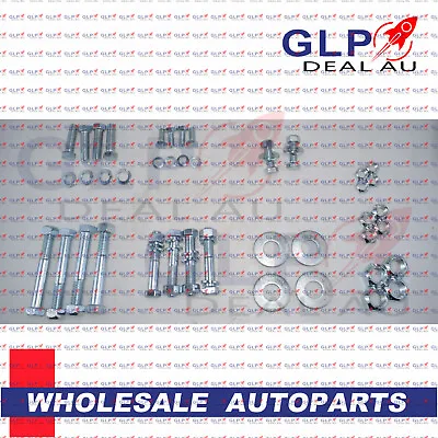 Premium Holden HQ HJ HX HZ WB Front End Bolt Kit - Brake / Suspension / Steering • $86