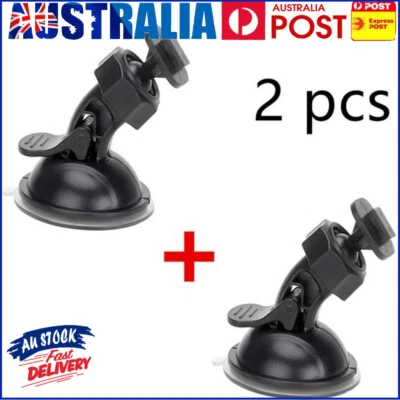 $10.17 • Buy 2x Suction Cup Car Windshield Dash Cam Holder Sport DV DVR Camera Mount 
