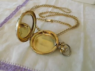 Estee Lauder Make Up Compact Locket Necklace Vintage • $5