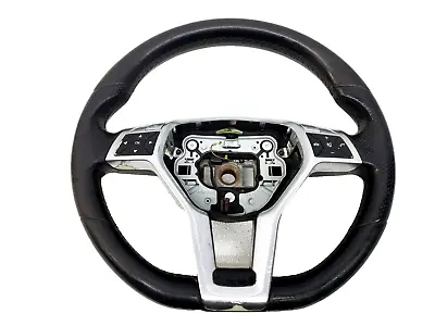 ✅ 12-15 Mercedes-Benz C Class Spoke Steering Wheel Black OEM • $194.37
