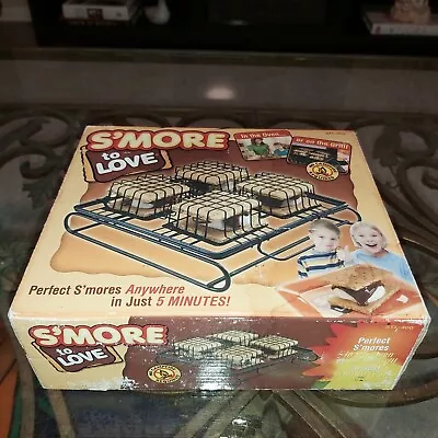 S'more To Love S'mores Maker Anywhere New Open Box Indoor Outdoor Oven Or Grill • $7.95