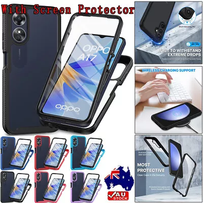 For OPPO A74 A54 A72 A92 A17 A78 Reno Case Shockproof Full Body Magsafe Cover • $14.99