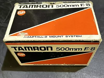 Tamron SP Adaptall 2 500mm F8 Tele Macro Lens - Mirror  For Parts No Returns Pls • £59.99