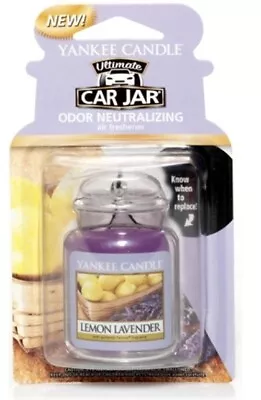 NEW Yankee Candle 3D Ultimate Car Jar Air Freshener - Various Scents Fragrances  • £5.10