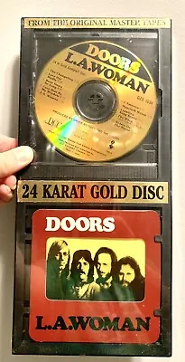 The Doors “L.A. Woman” 24k Gold CD-MFSL-BEAUTIFUL Long Box-Factory Sealed Mint • $199.99