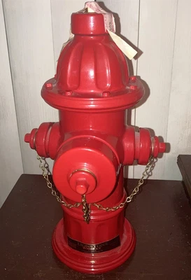 $63 • Buy Fire Hydrant Decanter Kentucky Bourbon 1981 By IAFF & Lionstone. #6 In Series