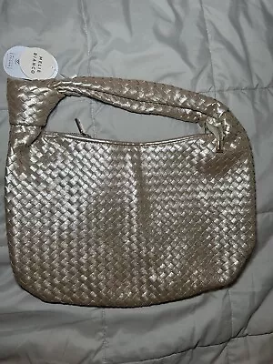 Melie Bianco - Brigitte Champagne Recycled Shoulder Bag Nwt • $70