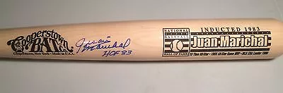 Juan Marichal  HOF 83  SF Giants Autographed Cooperstown Bat Co. Bat W/ JSA • $144.95