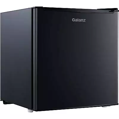 Galanz 1.7 Cu Ft Single Door Mini Fridge GL17BK Black New • $85.05