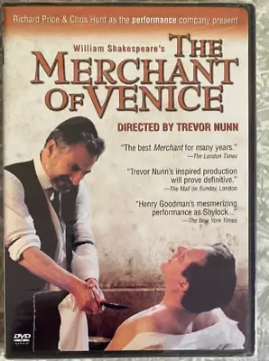The Merchant Of Venice / Trevor Nunn Royal National Theatre [DVD] Very Good • $19.98