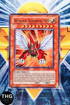 Winged Kuriboh LV9 YG03-EN001 Ultra Rare Yugioh Card Promo • £7.99