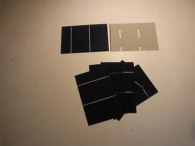 45  2  X 3 (51X76mm) Solar Cells .5 V X  1.4 A  Ea. (36 In A  Panel = 25 Watts) • $14.45