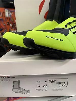 New Bontrager Men's JFW Winter Mountain Bike Shoes 47 US 14Insulated Boots MTB • $95