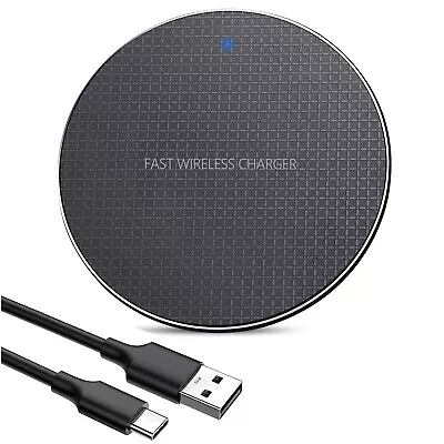 20W Fast Wireless Charger For IPhone 151413 1 1X8 & Samsung Galaxy S Series • £6.99