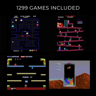 Arcade Machine Table Bartop Retro Assembled Gaming Cabinet Pandora 5S 1299 Games • £299.99